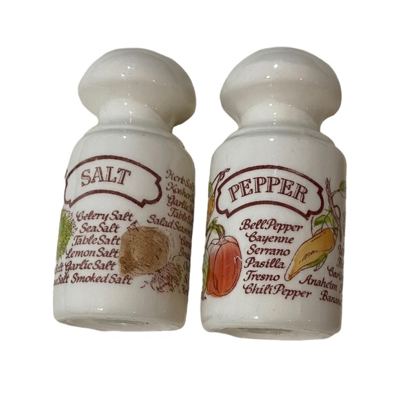 Avon Other - Vintage 1980 Avon Salt & Pepper Shakers EUC